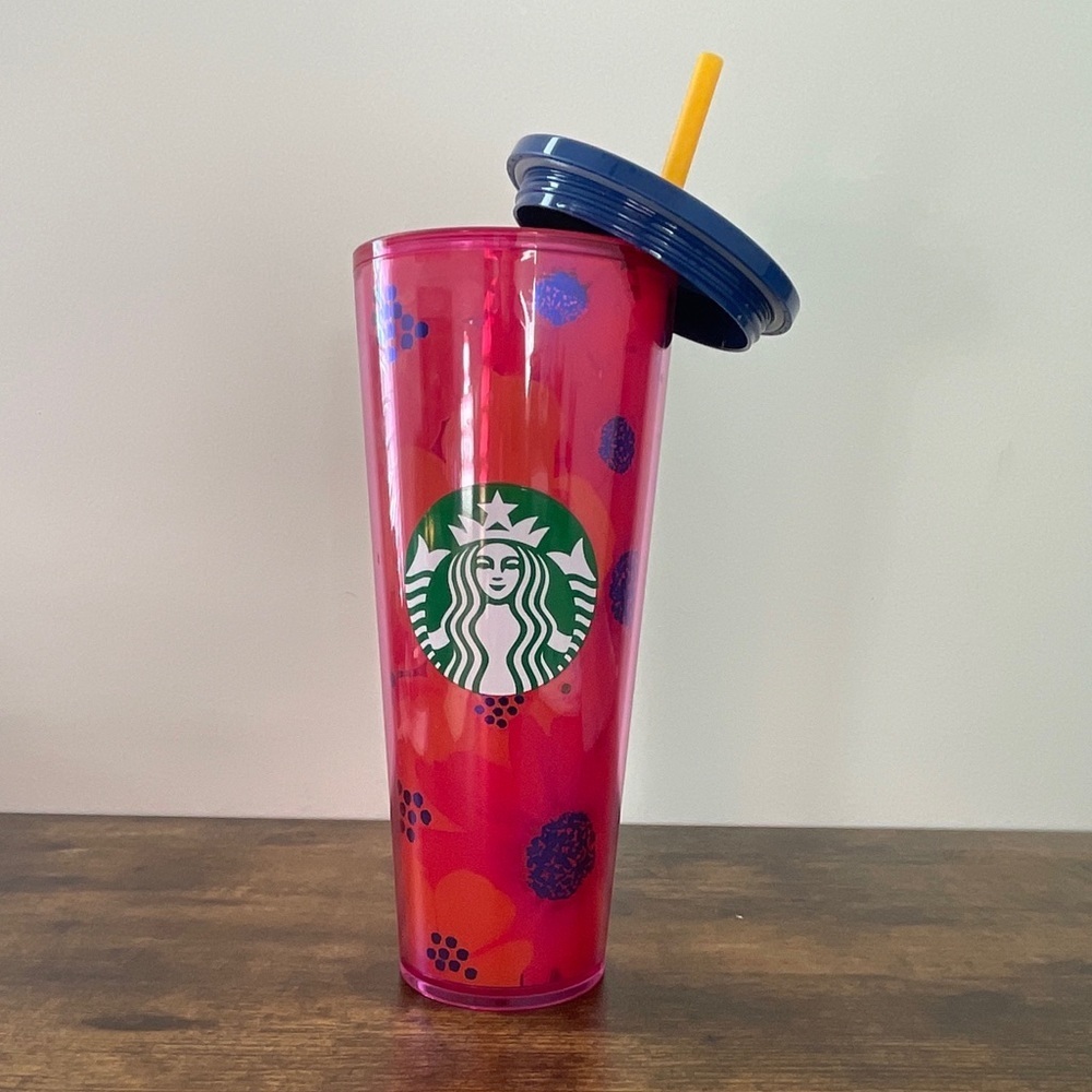 Starbucks 2022 Summer Floral Hibiscus Venti Tumbler